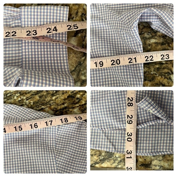 Brooks Brothers Mens Non Iron Supima Cotton Multi Color Plaid Check Button Up 34 - Picture 5 of 10